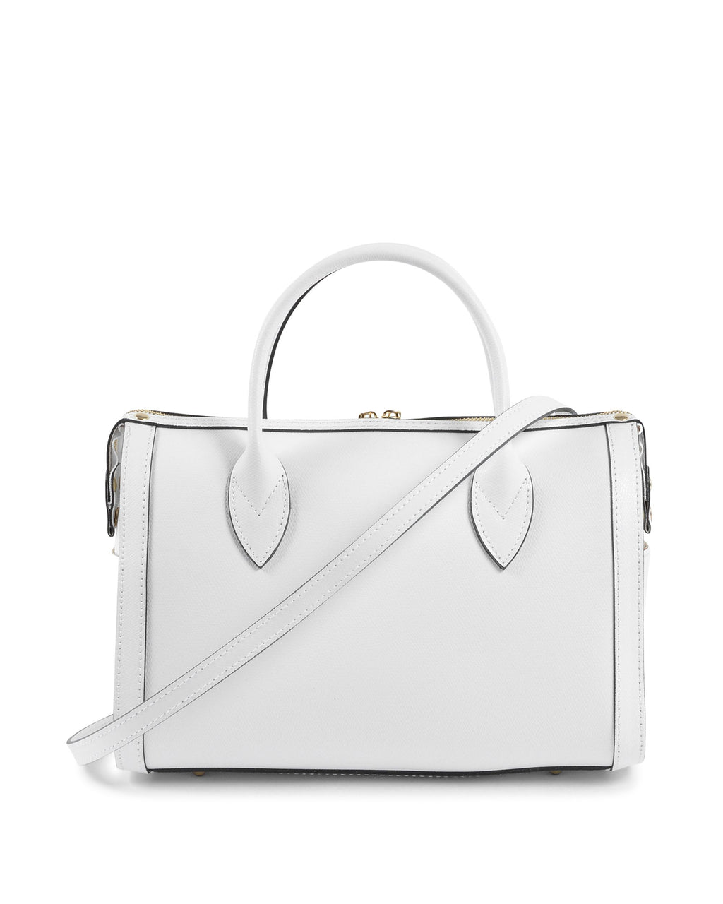 Borsa Donna V Italia Bianca V014-G PALMELLATO BIANCO