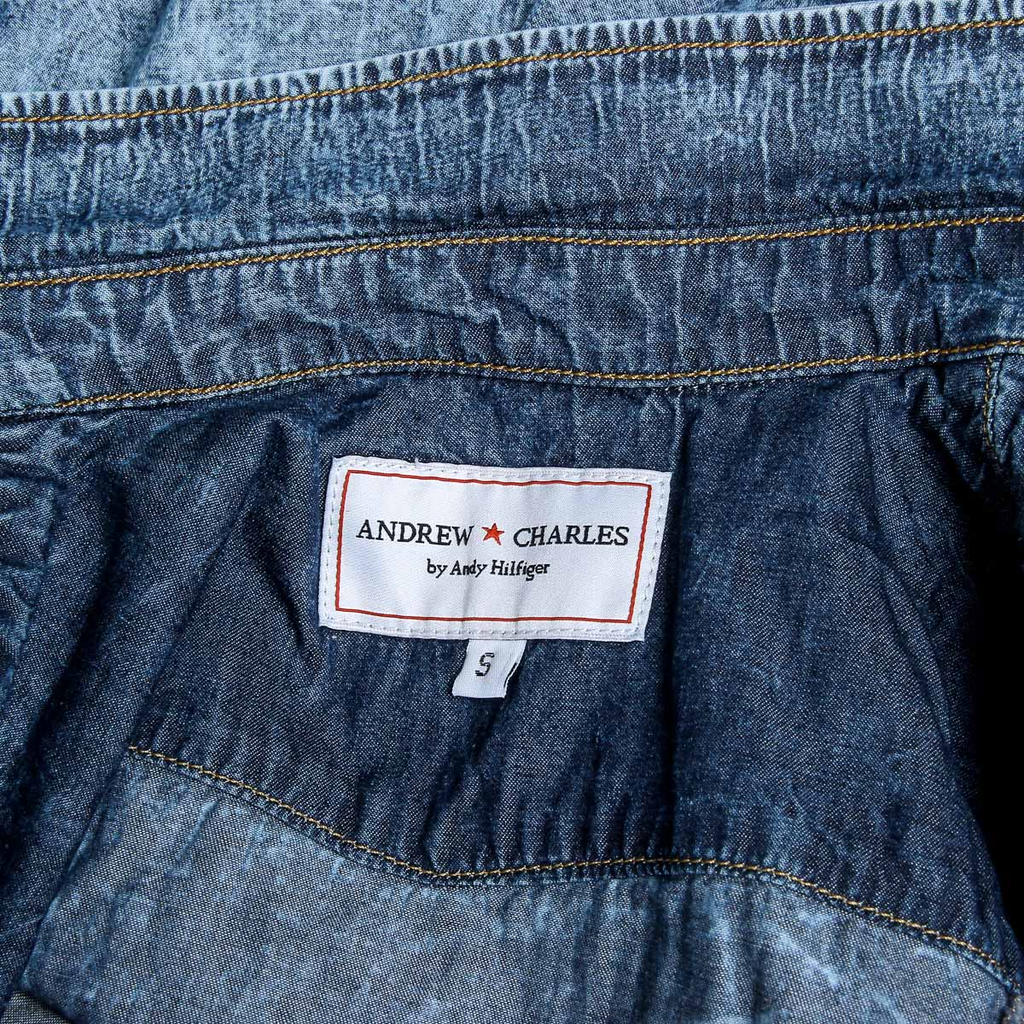 Camicia da donna Andrew Charles senza maniche in denim CAMILIA