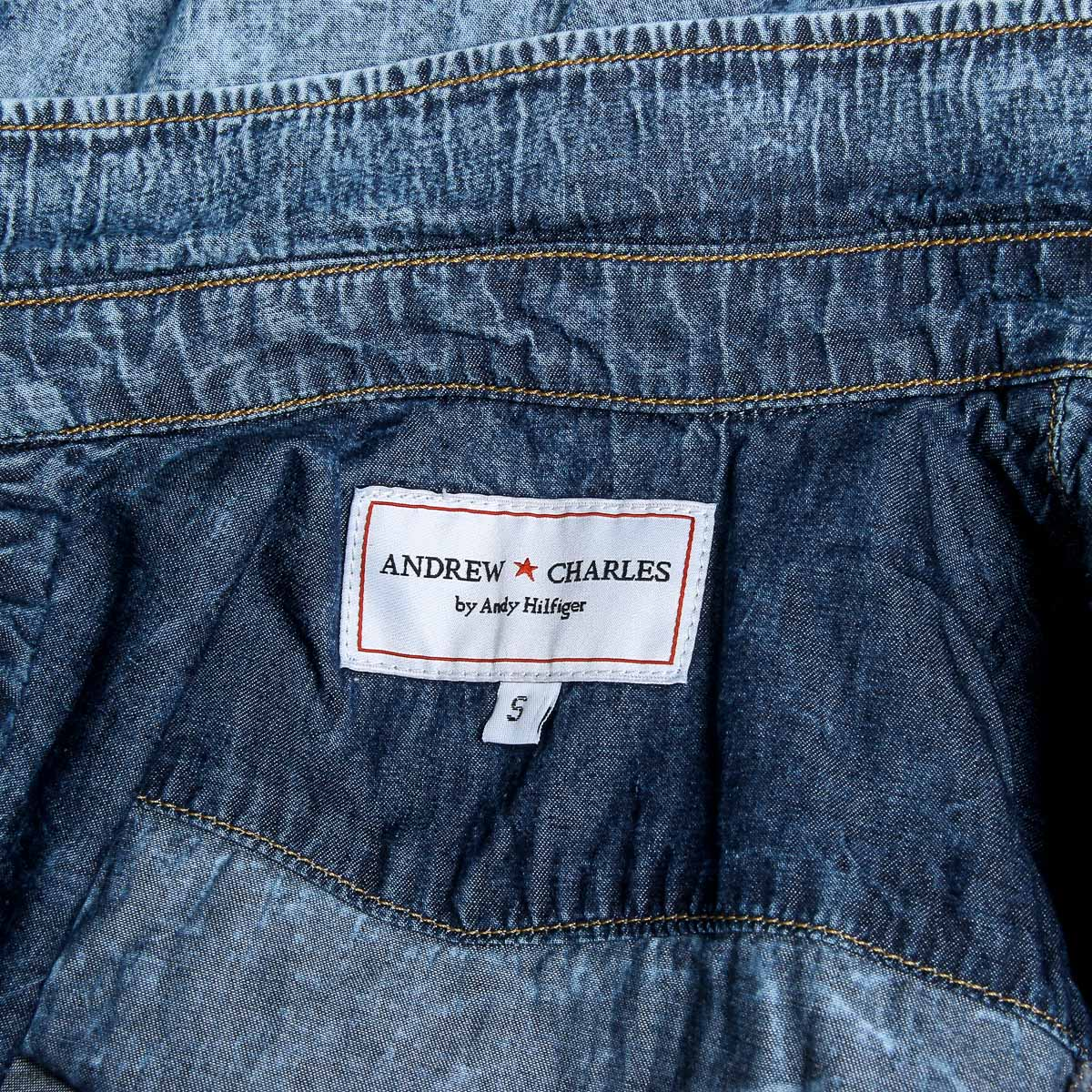 Camicia da donna Andrew Charles senza maniche in denim CAMILIA