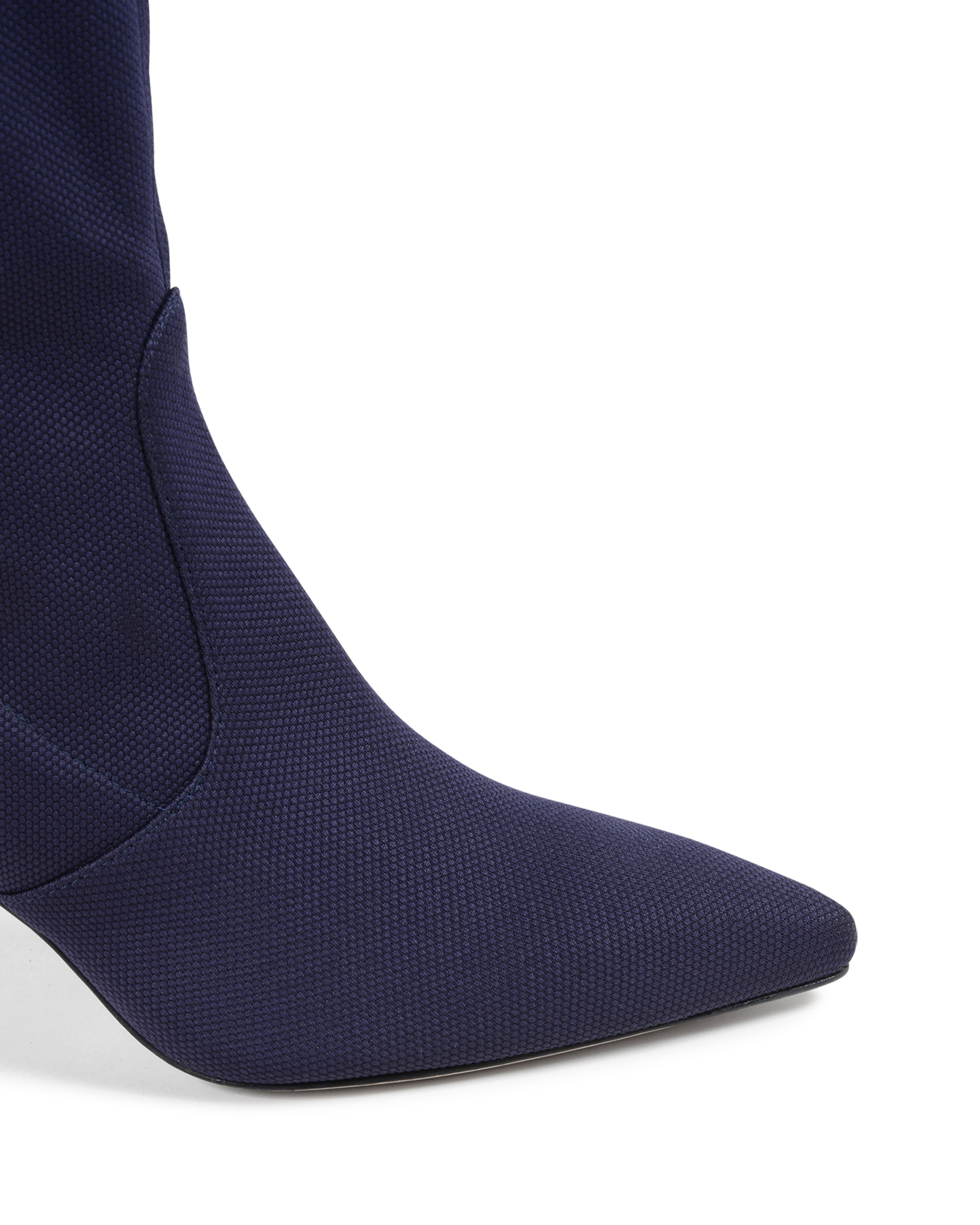 Stivaletti da donna Stuart Weitzman blu navy RAPTURE 75