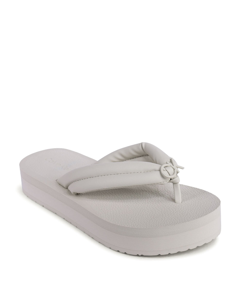 Calvin Klein Infradito da donna Beige HW0HW02063ACG
