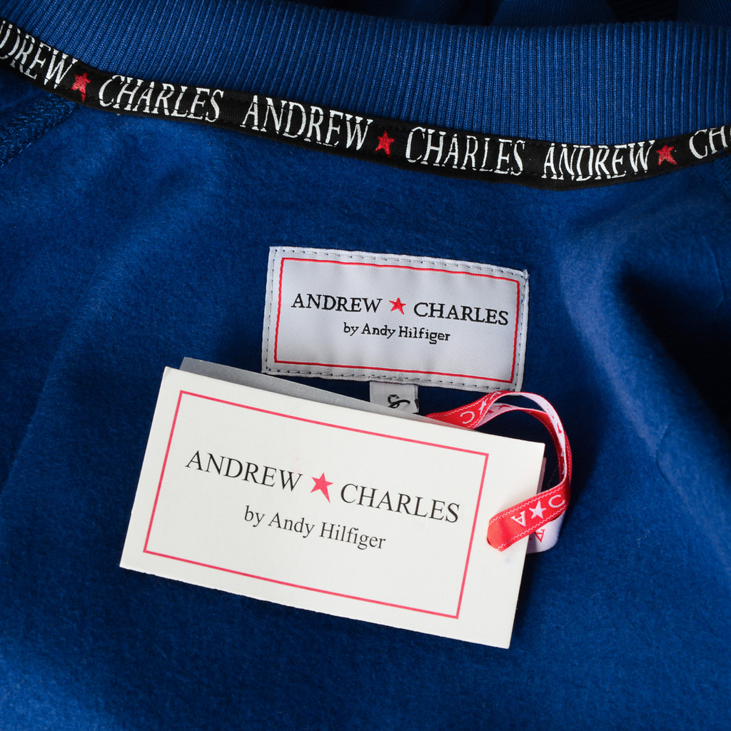 Andrew Charles Maglione da donna a maniche lunghe blu scuro SUMATRA