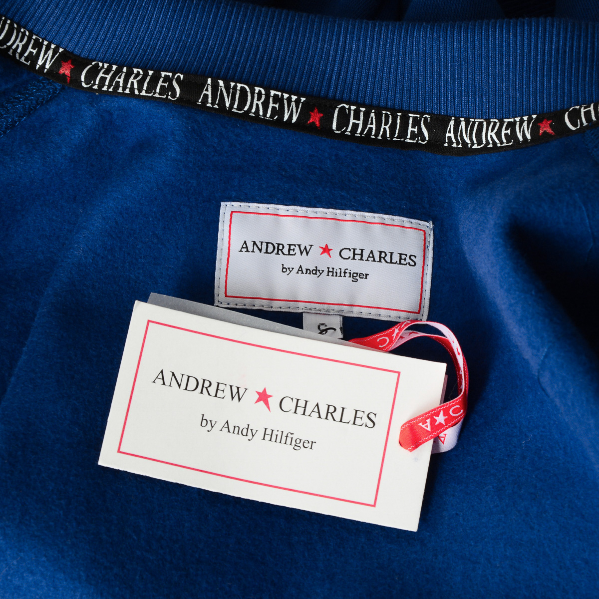 Andrew Charles Maglione da donna a maniche lunghe blu scuro SUMATRA