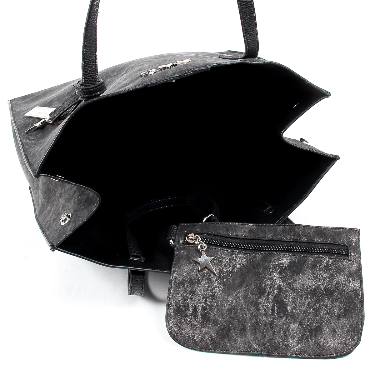 Borsa a mano da donna Andrew Charles nera SERINA