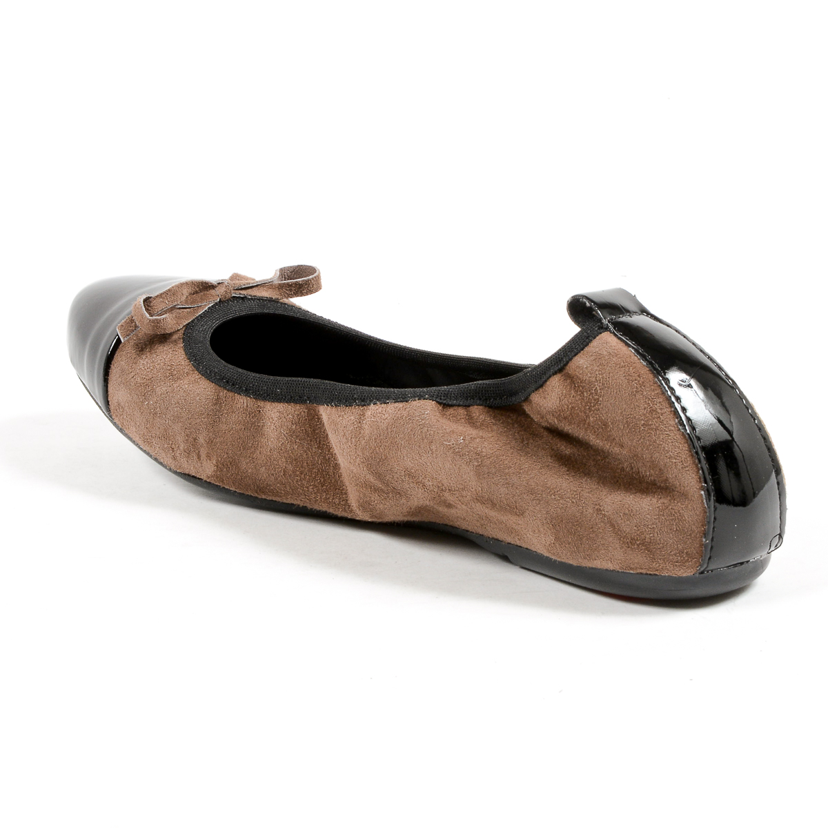 Andrew Charles Ballerina morbida da donna Taupe PATTI