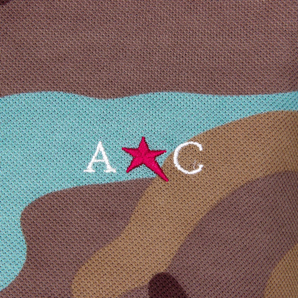 Andrew Charles Polo da uomo a maniche corte multicolore STEVE
