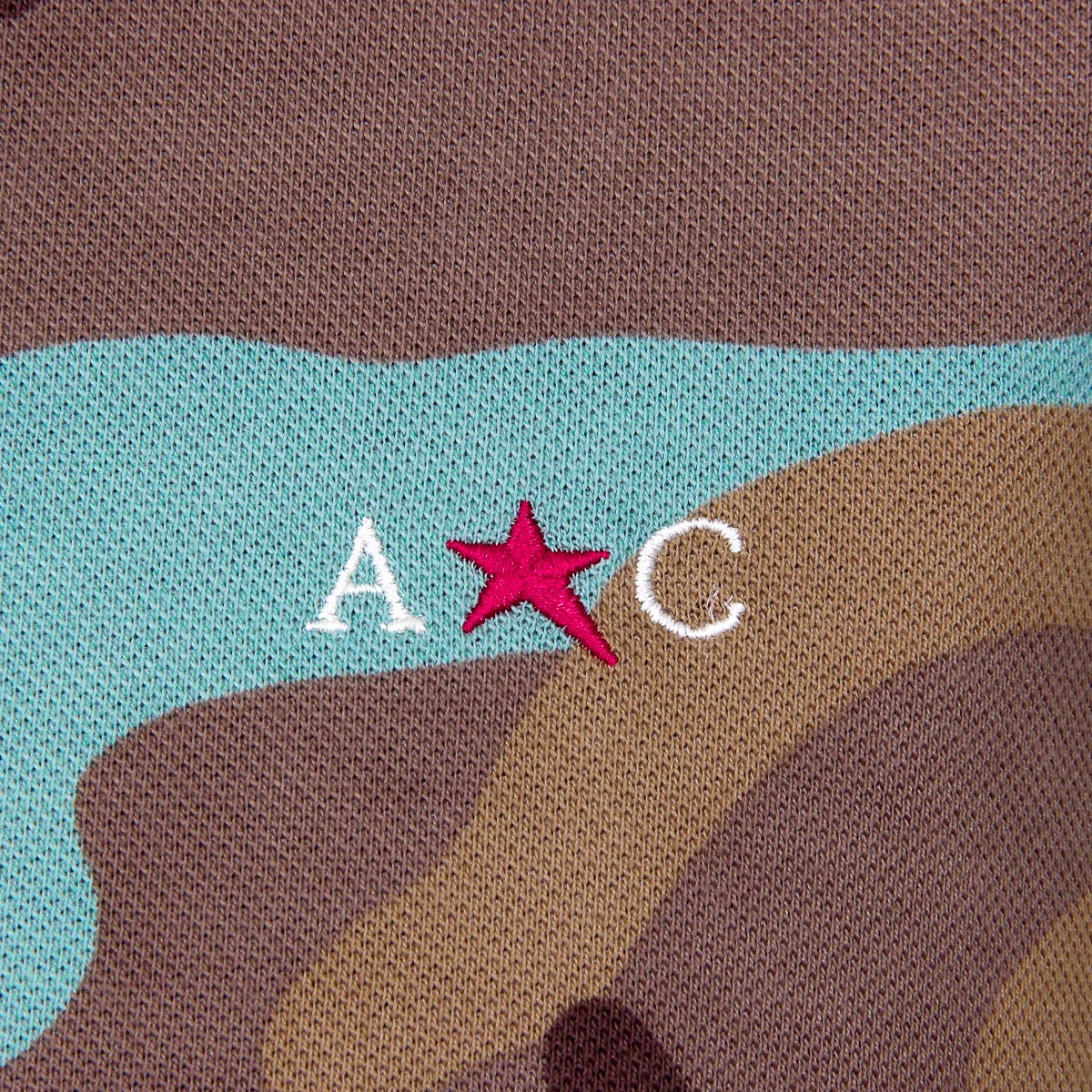 Andrew Charles Polo da uomo a maniche corte multicolore STEVE