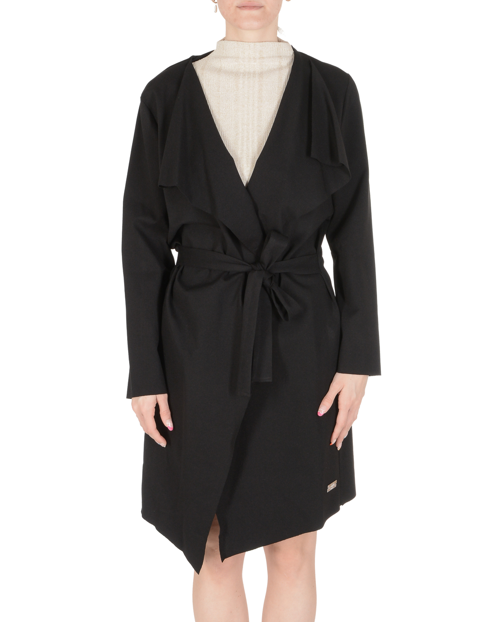 19V69 Italia Topper da donna Nero Bianco MADRID NERO