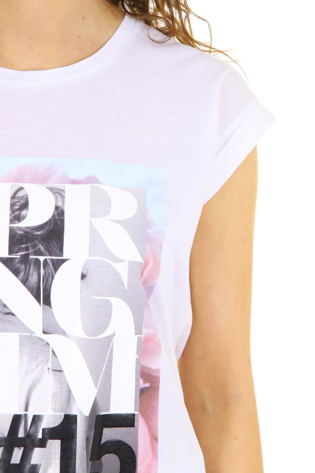 Emporio Armani t-shirt donna manica corta AGH68 CQ 10