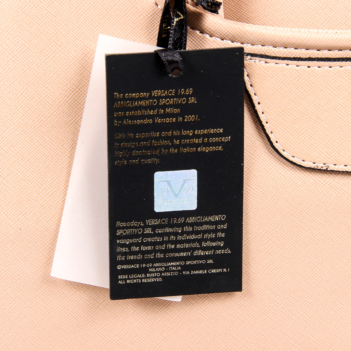 V 1969 Italia Borsa da donna rosa ALVENA