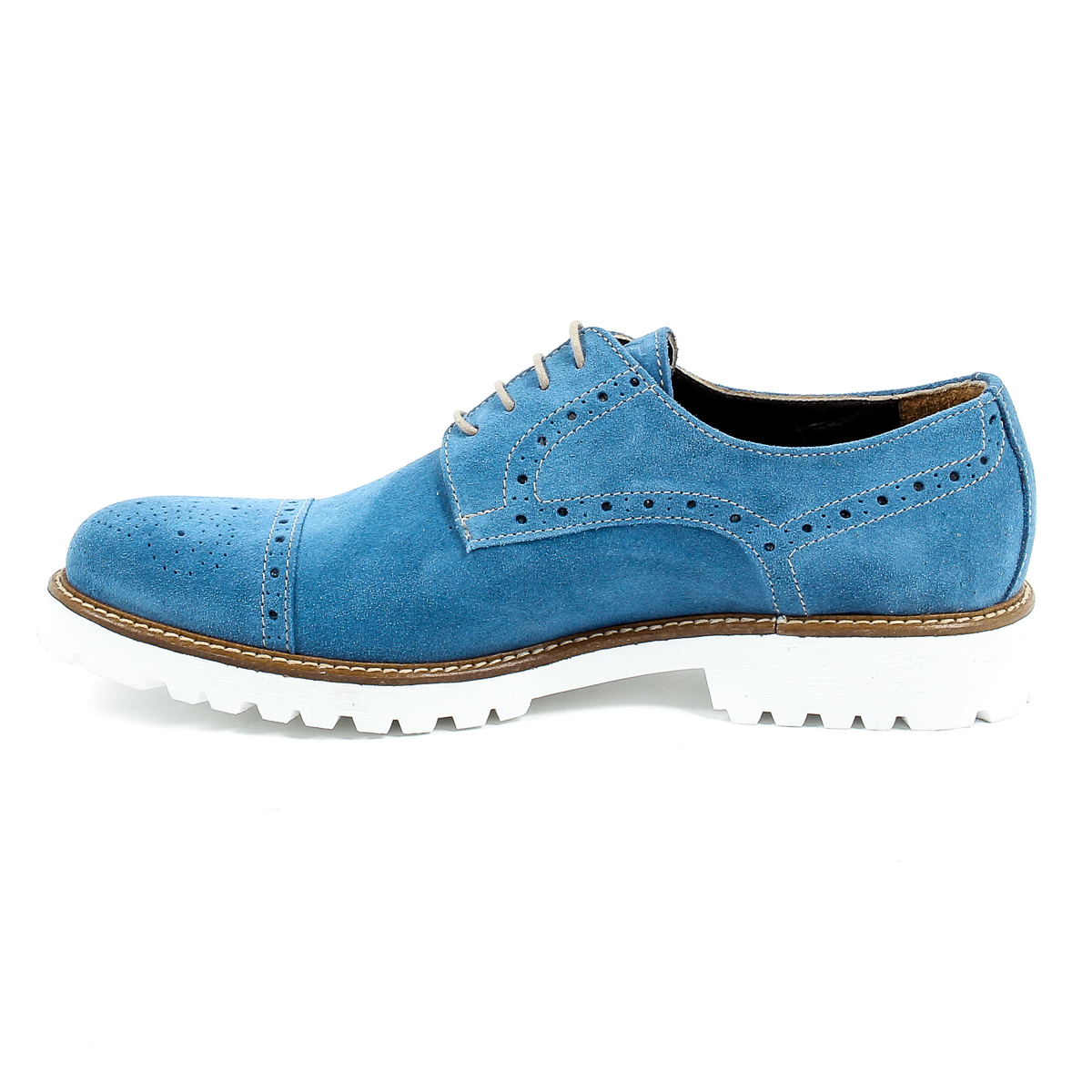 V 1969 Italia Scarpa Oxford Brogue da uomo