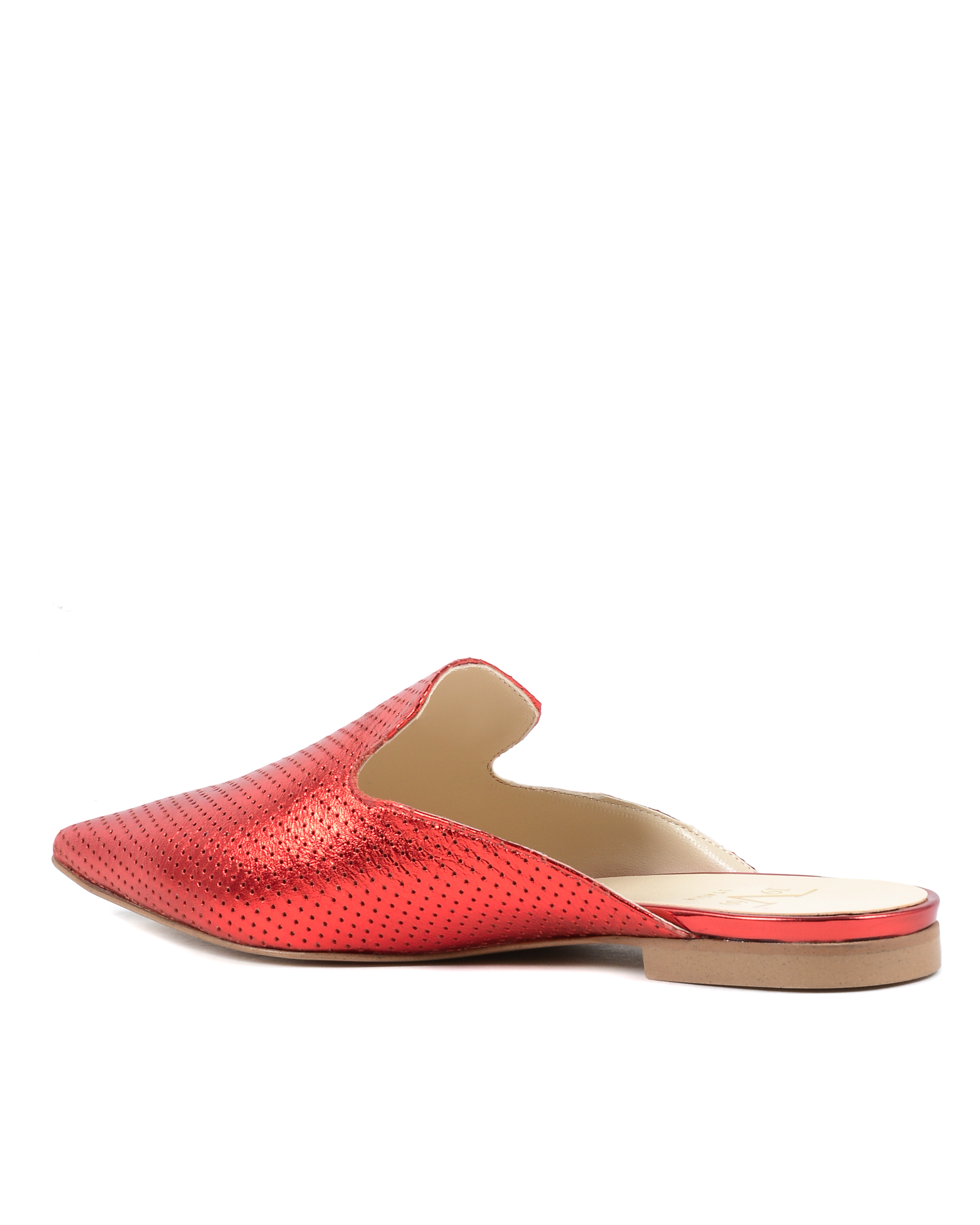 19V69 Italia Ciabatte Donna Lamè Rosse 4747 SABOT TRAF LAM ROSSO