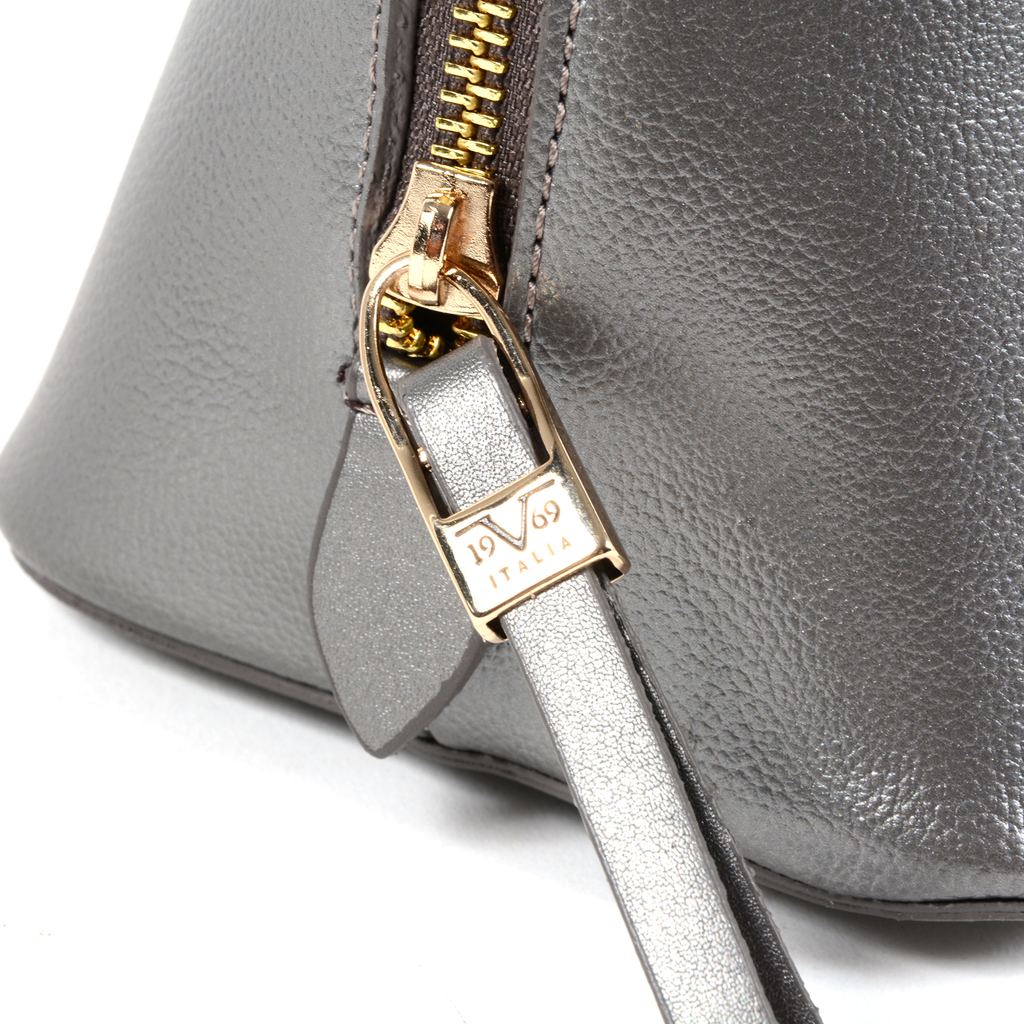 V 1969 Italia Borsa da donna argento CRETA