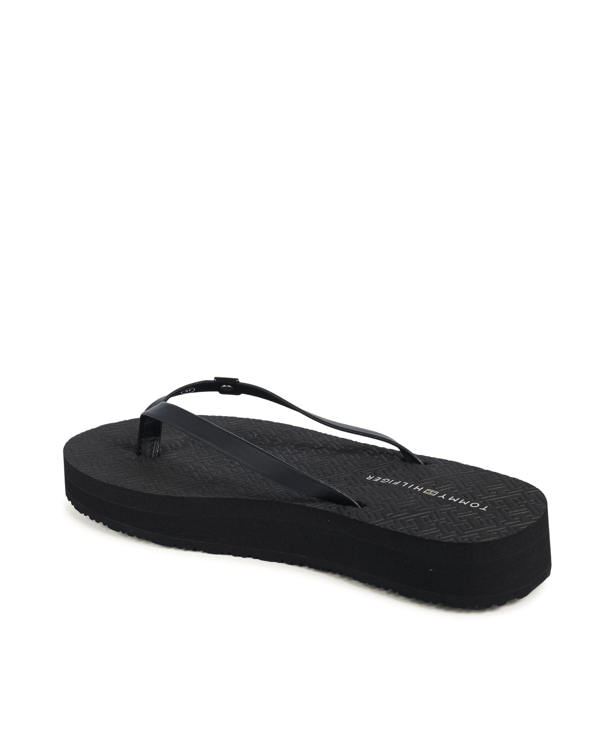 Tommy Hilfiger Infradito da donna Nero FW0FW07854BDS