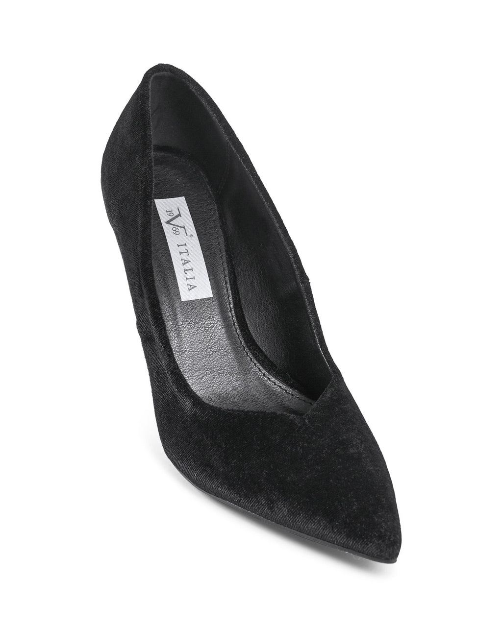 19V69 Italia Womens Pump Black HF091 NERO