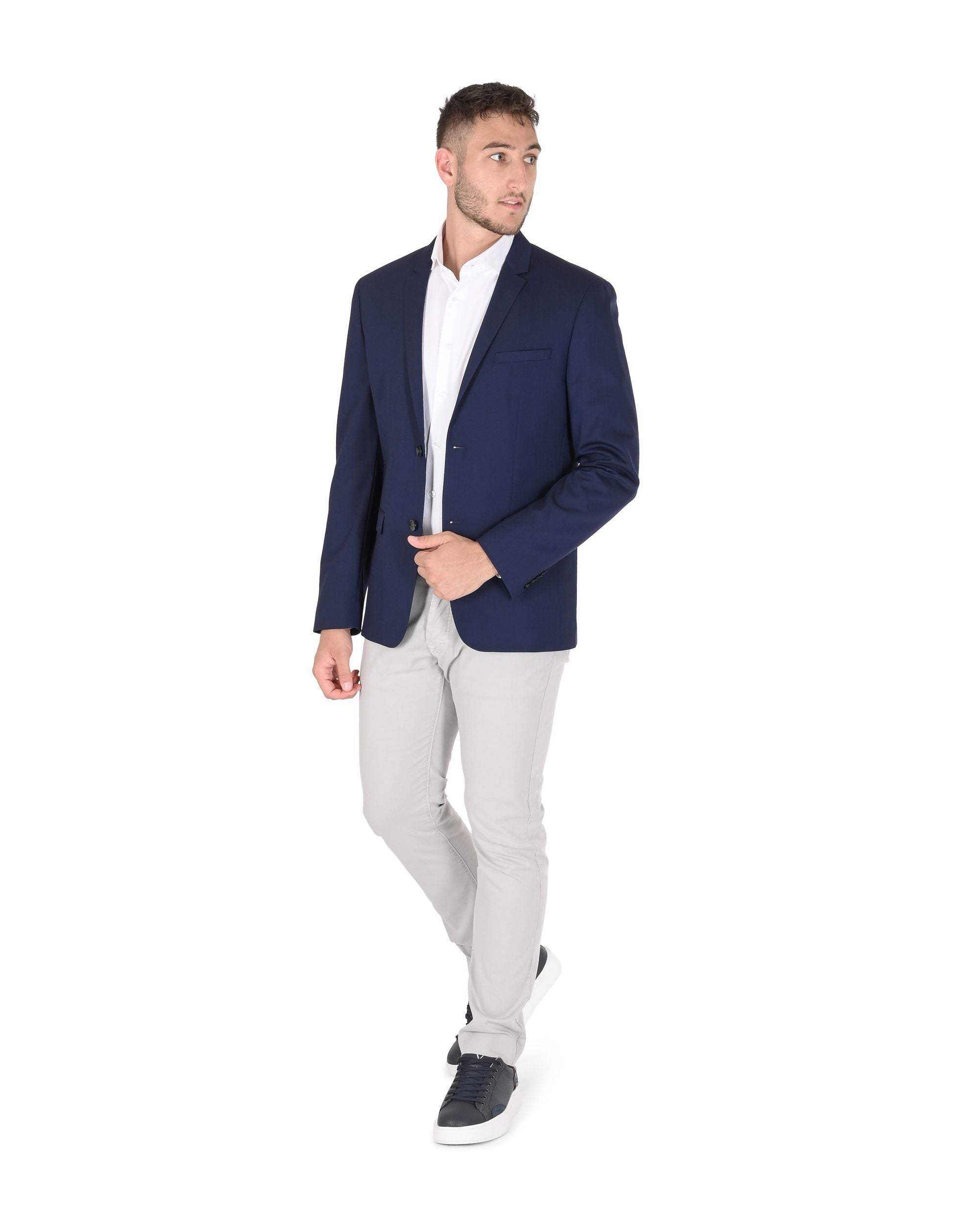 Calvin Klein Blazer da uomo blu K1EK101790477