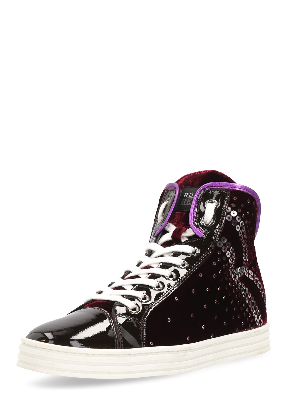Hogan Sneaker Donna Nero Rebel HXW1820N26166ZQ568M
