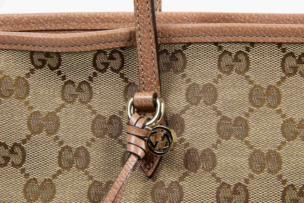 Borsa a mano Gucci Bree Original GG Tote da donna