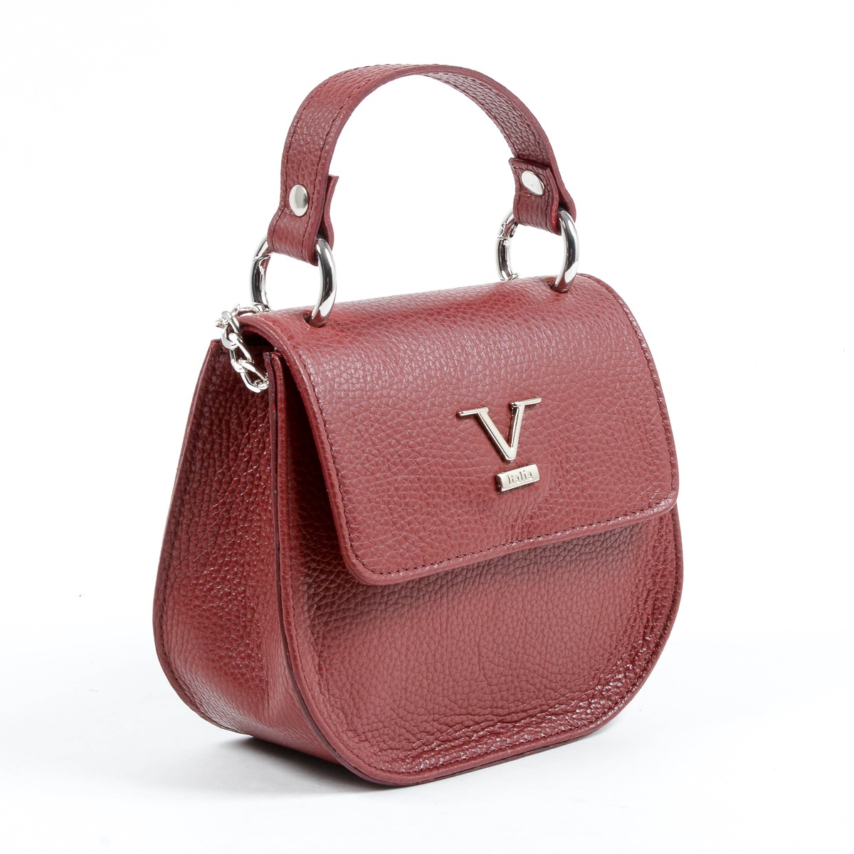 V 1969 Italia Borsa da donna Bordeaux DUBLINO