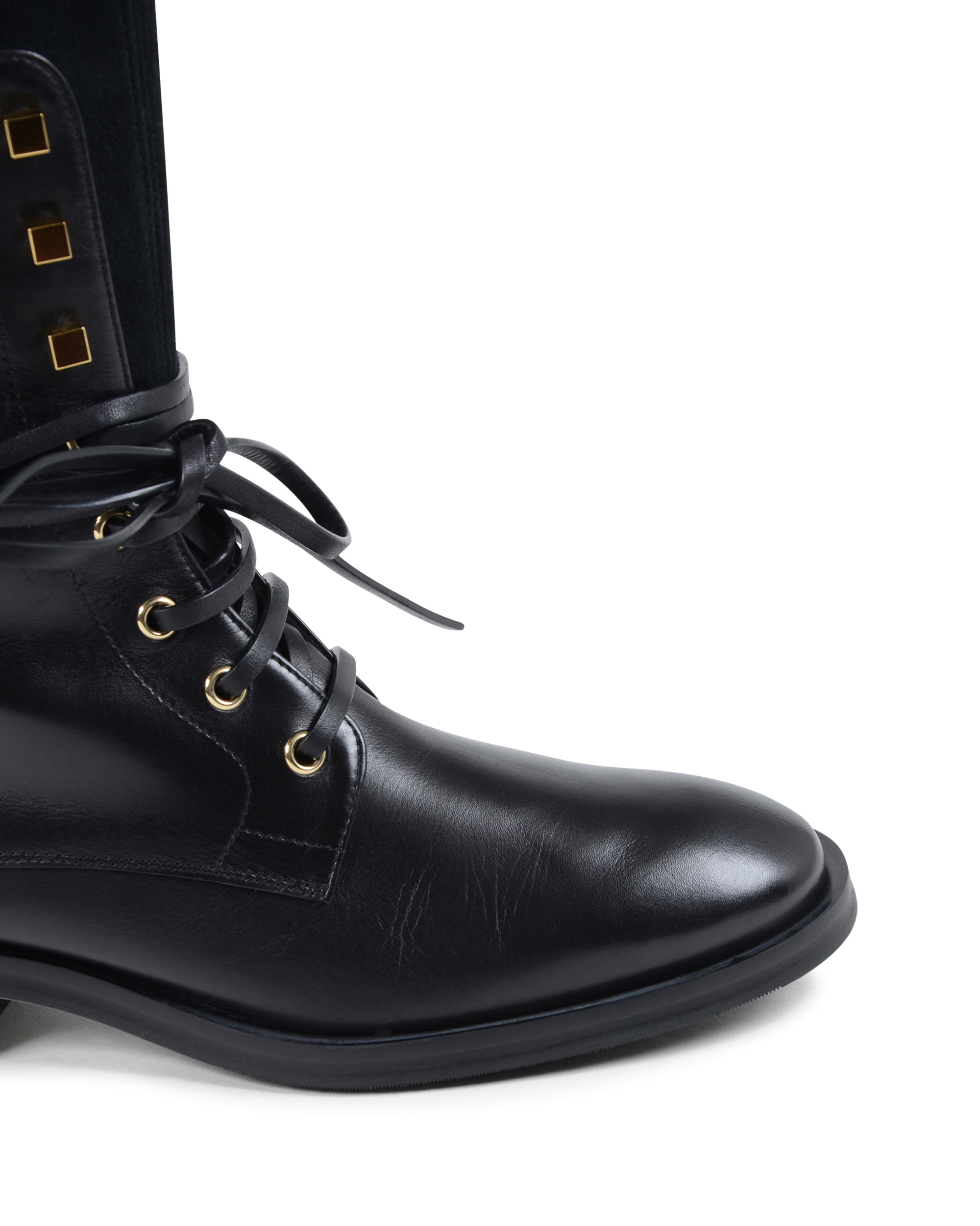 Stivale corto da donna Stuart Weitzman Nero VIOLA