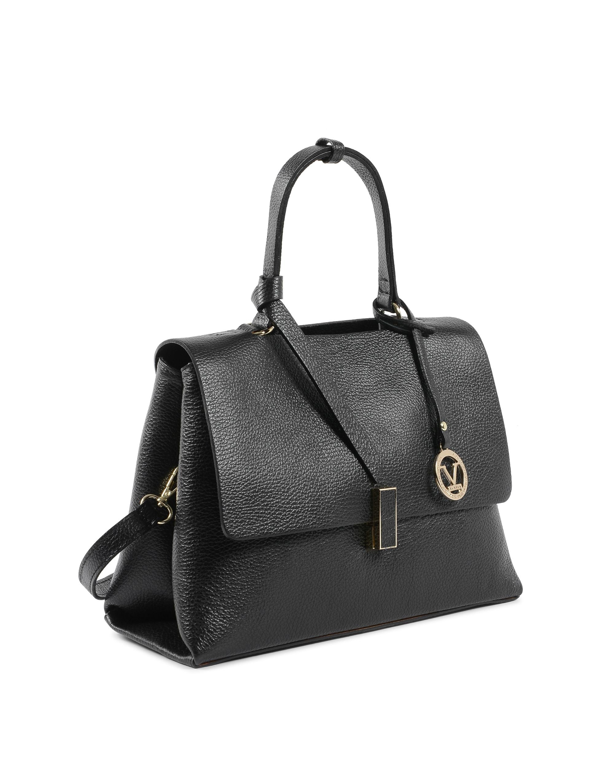 Borsa a mano da donna V Italia Nera 10520 DOLLARO NERO