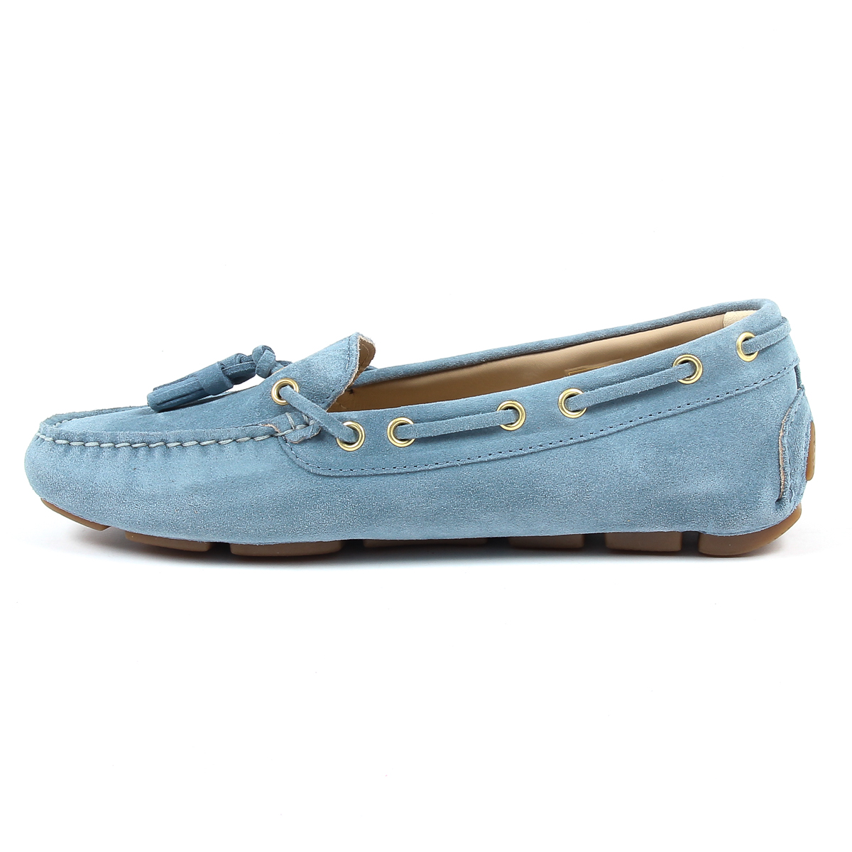 V 1969 Italia Mocassino da donna azzurro TORINO