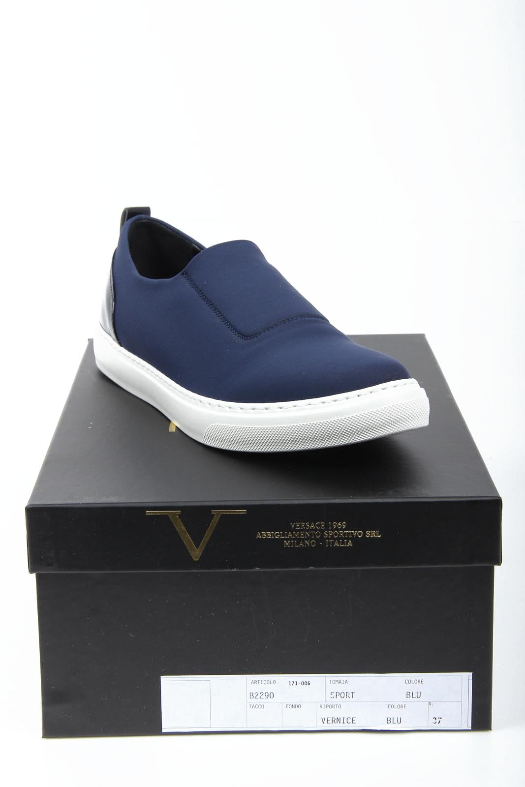 V 1969 Italia Sneakers donna B2290 SPORT BLU VERNICE BLU