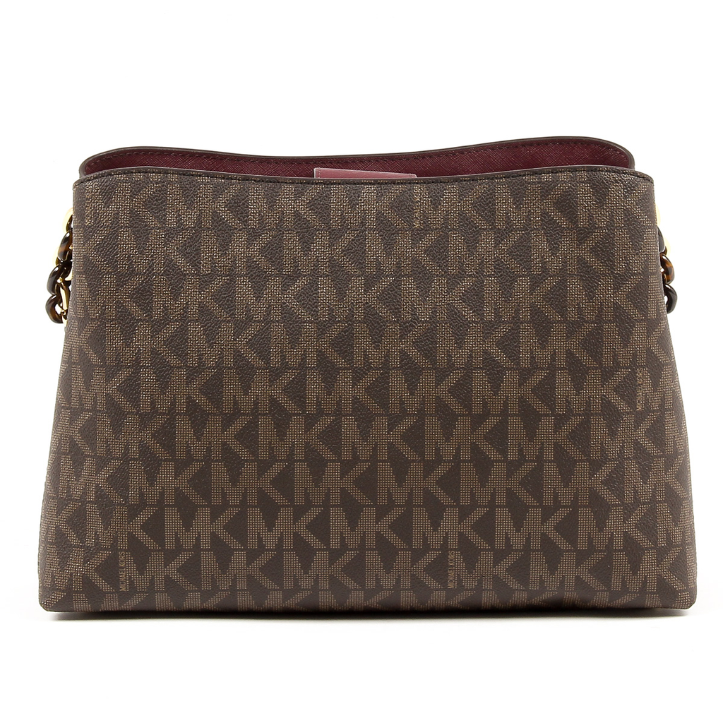 Borsa a mano da donna Michael Kors PORTIA 35F7GPAS3B BRN PLUM