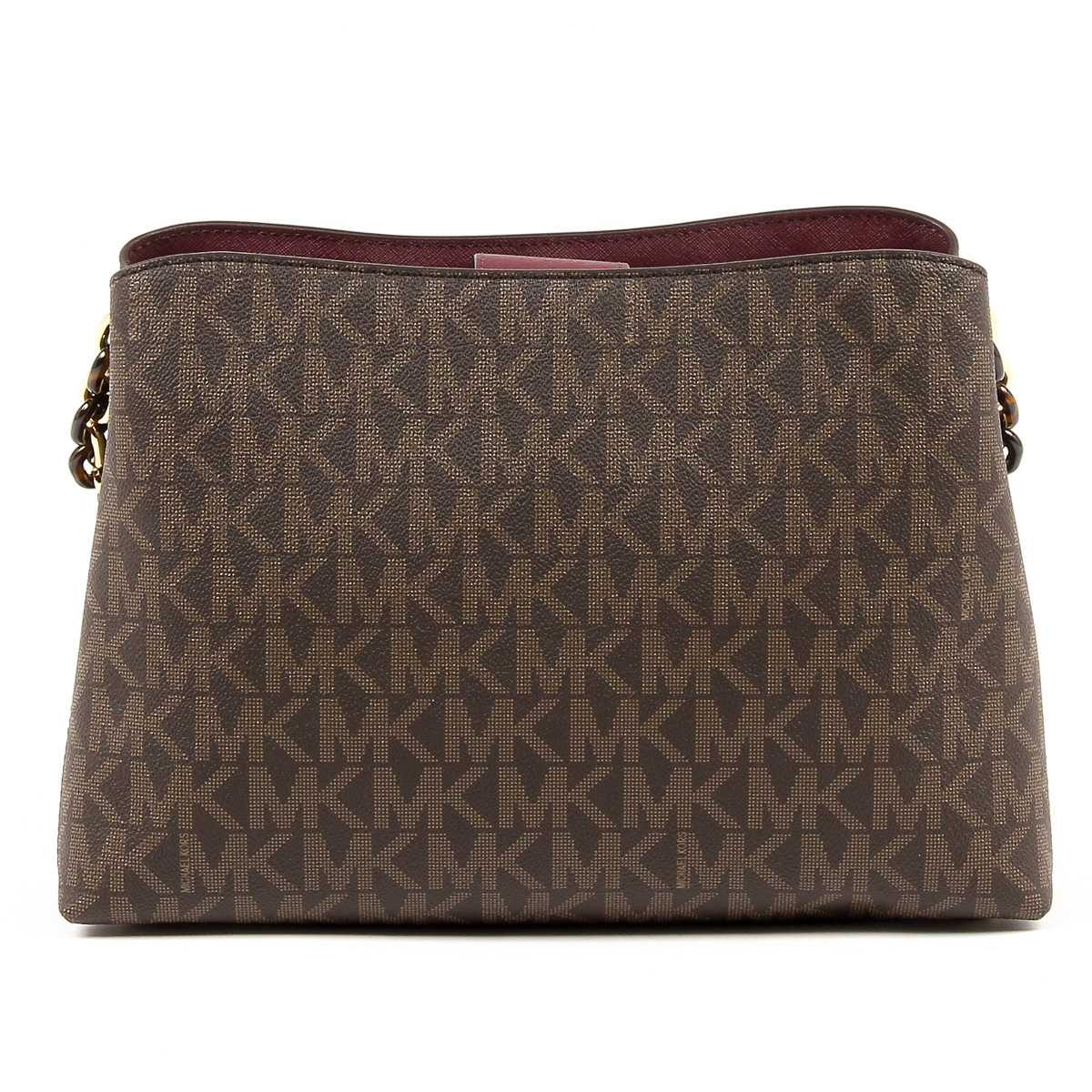 Borsa a mano da donna Michael Kors PORTIA 35F7GPAS3B BRN PLUM