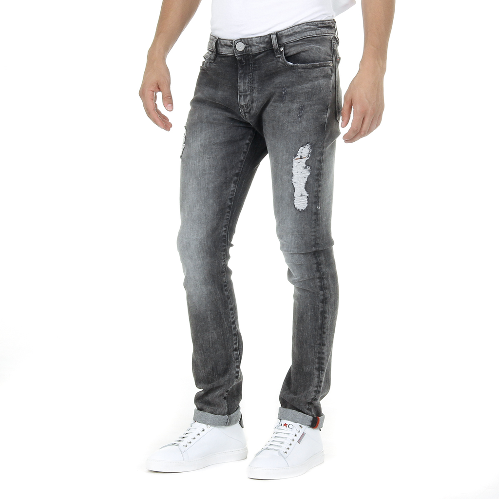 Jeans da uomo Andrew Charles grigio scuro THOMAS