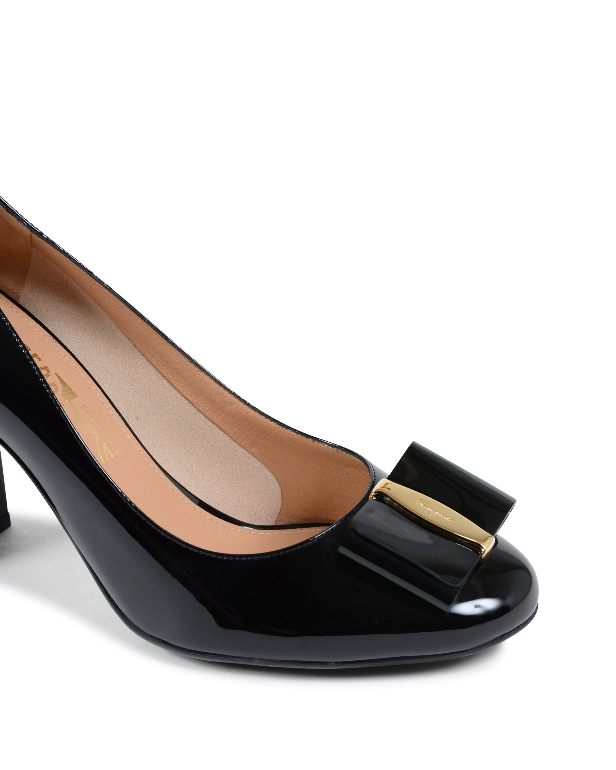 Salvatore Ferragamo Donna Décolleté Nero ELINDA 85