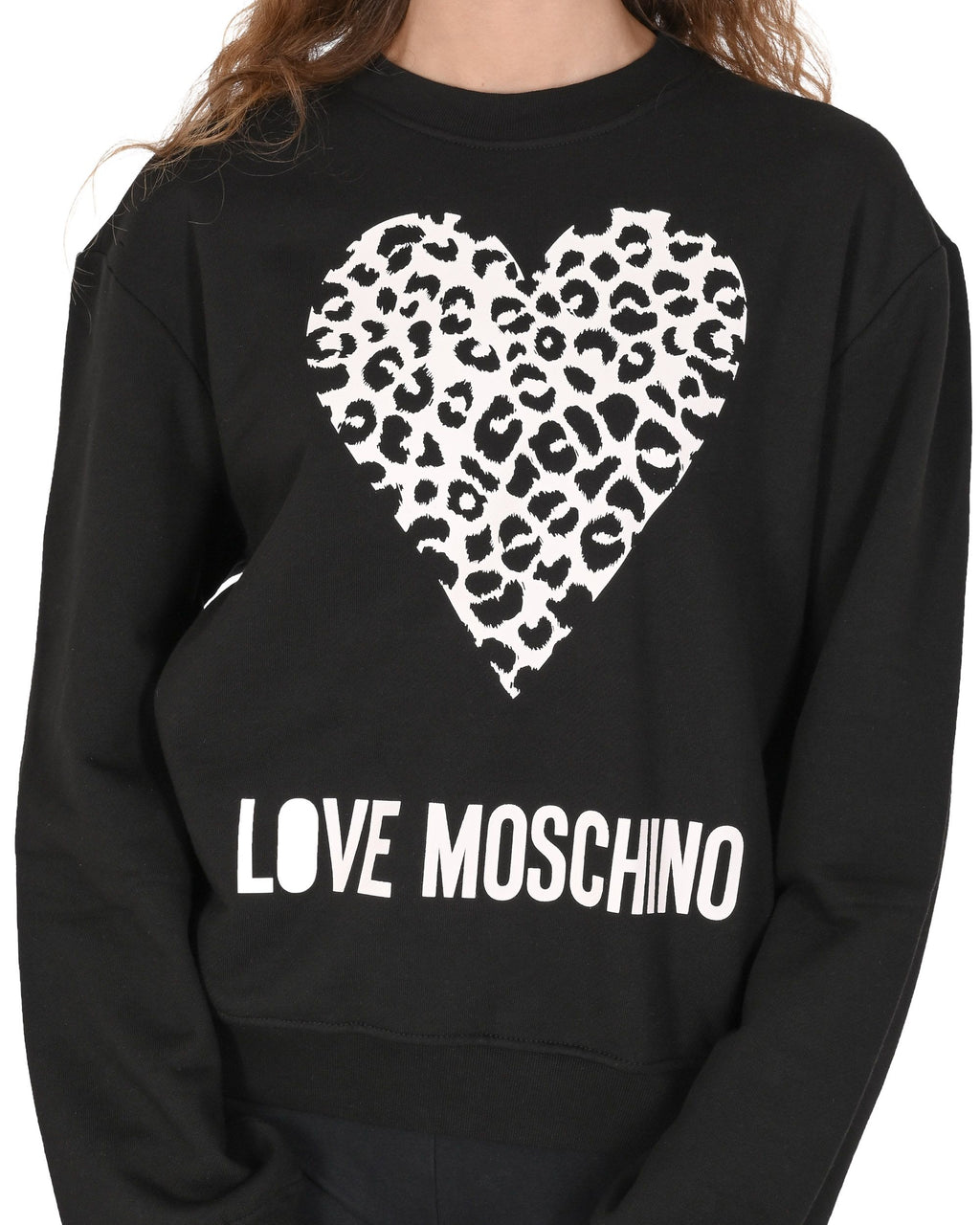 Felpa da donna Love Moschino W 6 306 54 M 4055 C74 NERO