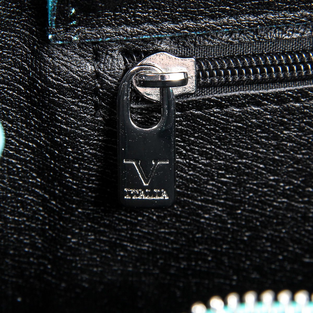 Borsa da donna V 1969 Italia V020-S PALMELLATO TURCHESE