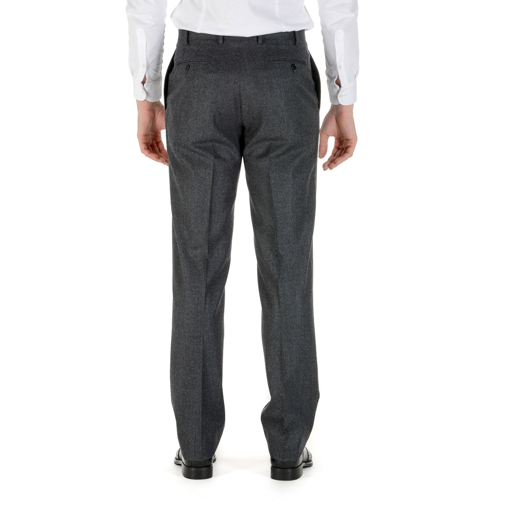 Pantaloni da uomo Canali grigio scuro