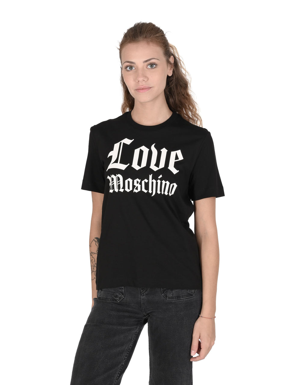 T-shirt da donna Love Moschino W 4 H06 33 M 3876 C74 NERO