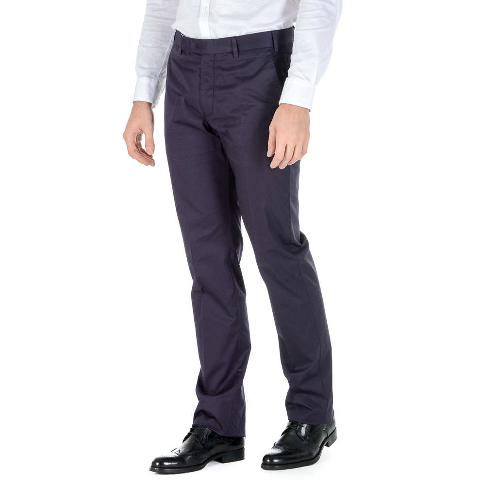 Pantaloni Armani Collezioni Uomo Blu Scuro