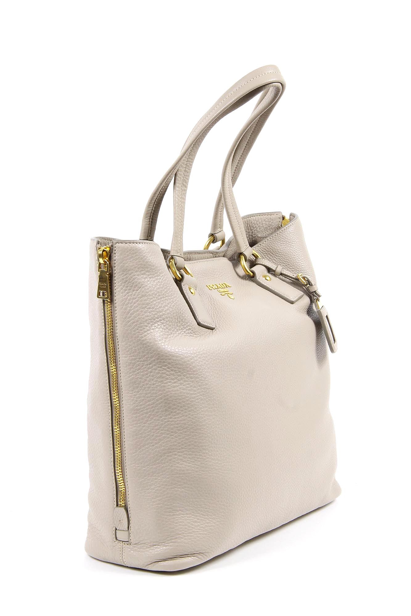 Borsa tote Prada BR4372 Pomice Vitello Daino