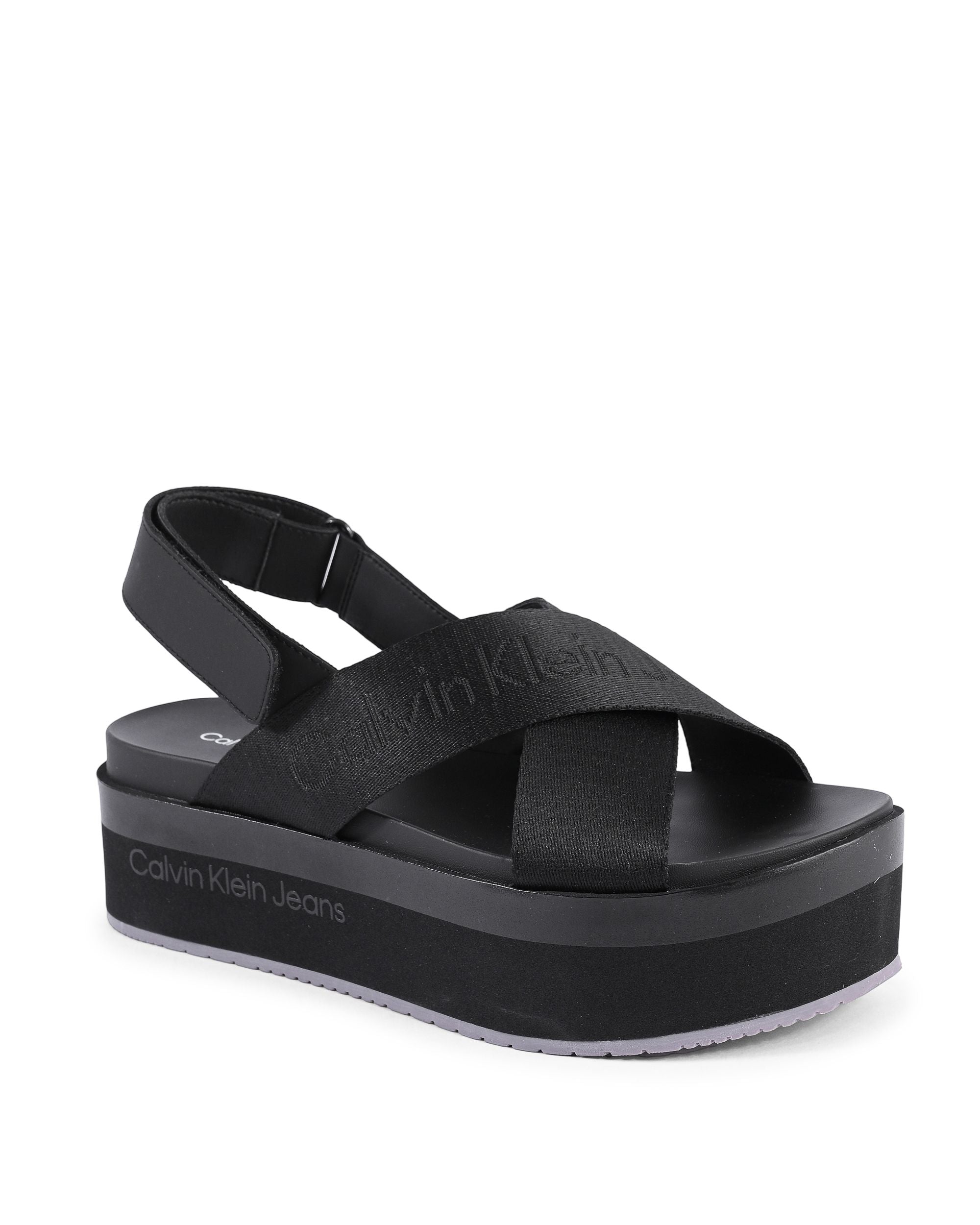 Calvin Klein Sandalo da donna nero YW0YW013620GT