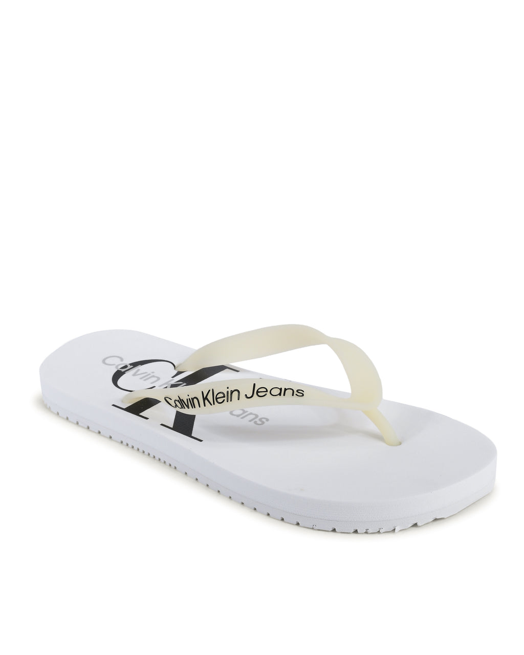 Calvin Klein Infradito da donna bianco YW0YW01246YBR