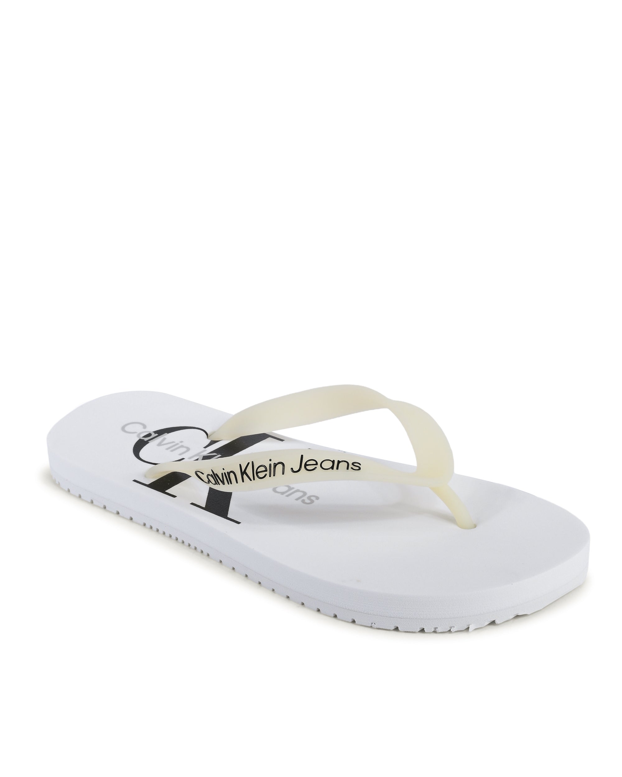 Calvin Klein Infradito da donna bianco YW0YW01246YBR