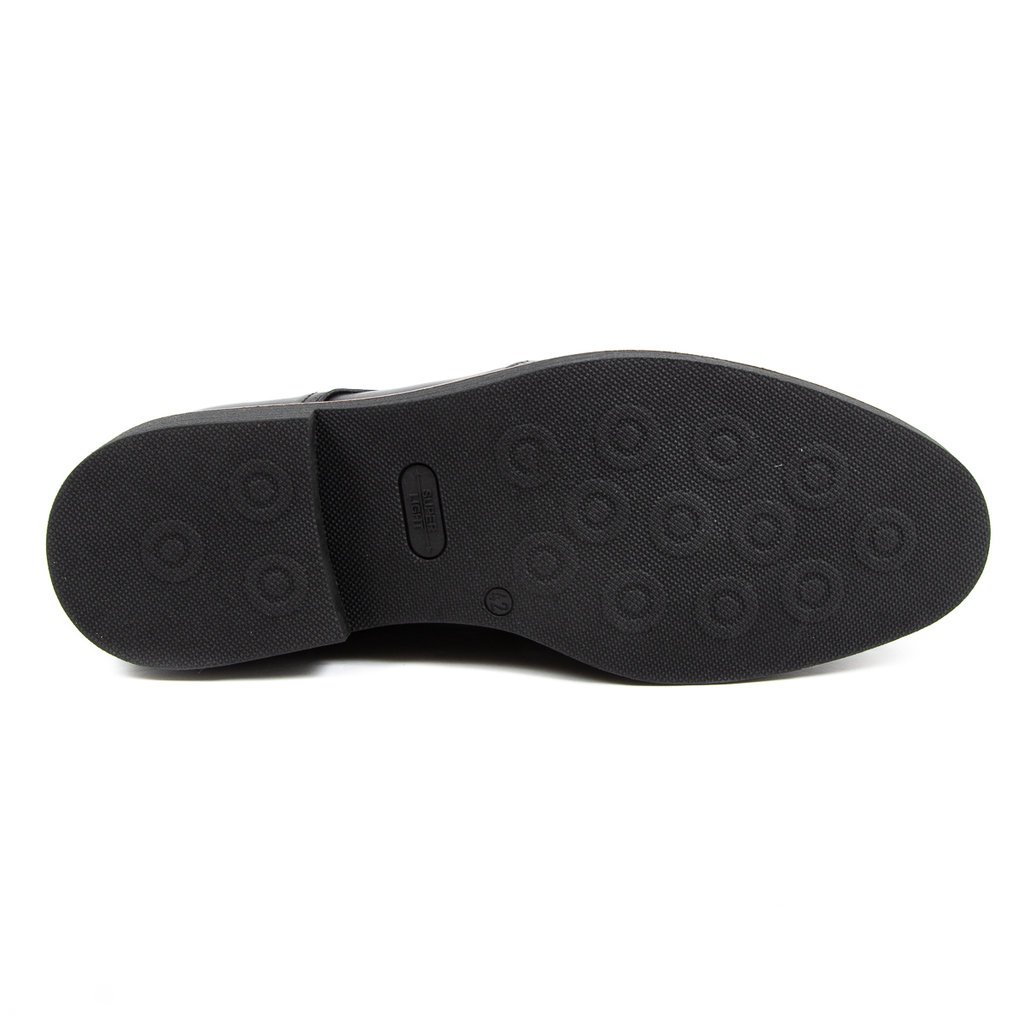 V 1969 Italia Scarpa Brogue da Uomo Nera VINCENT