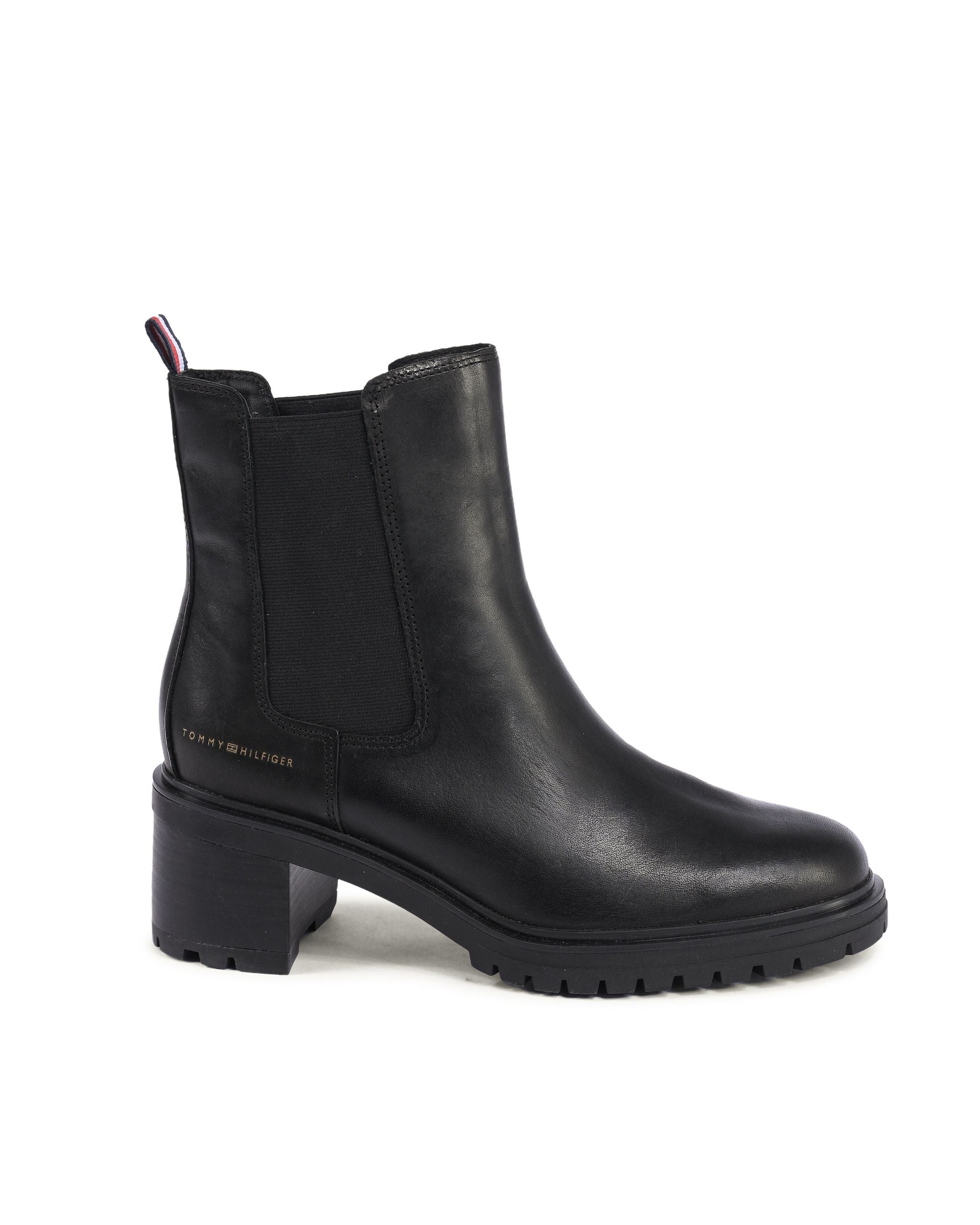 Tommy Hilfiger Stivali da donna NERO FW0FW06737BDS
