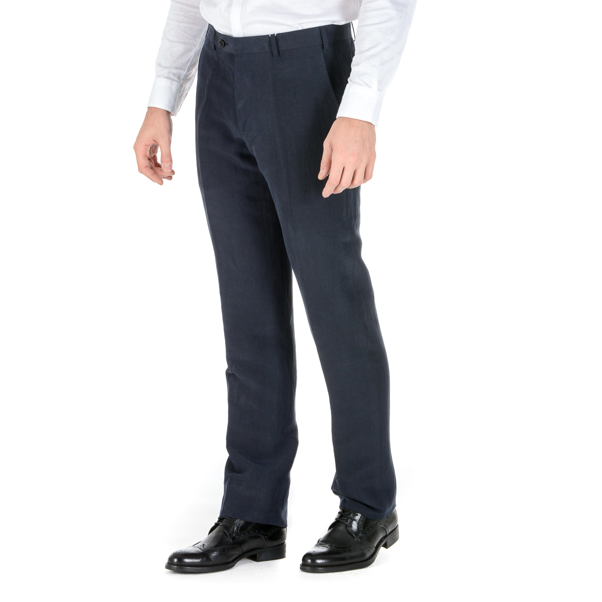 Pantaloni Armani Collezioni Uomo Blu Scuro