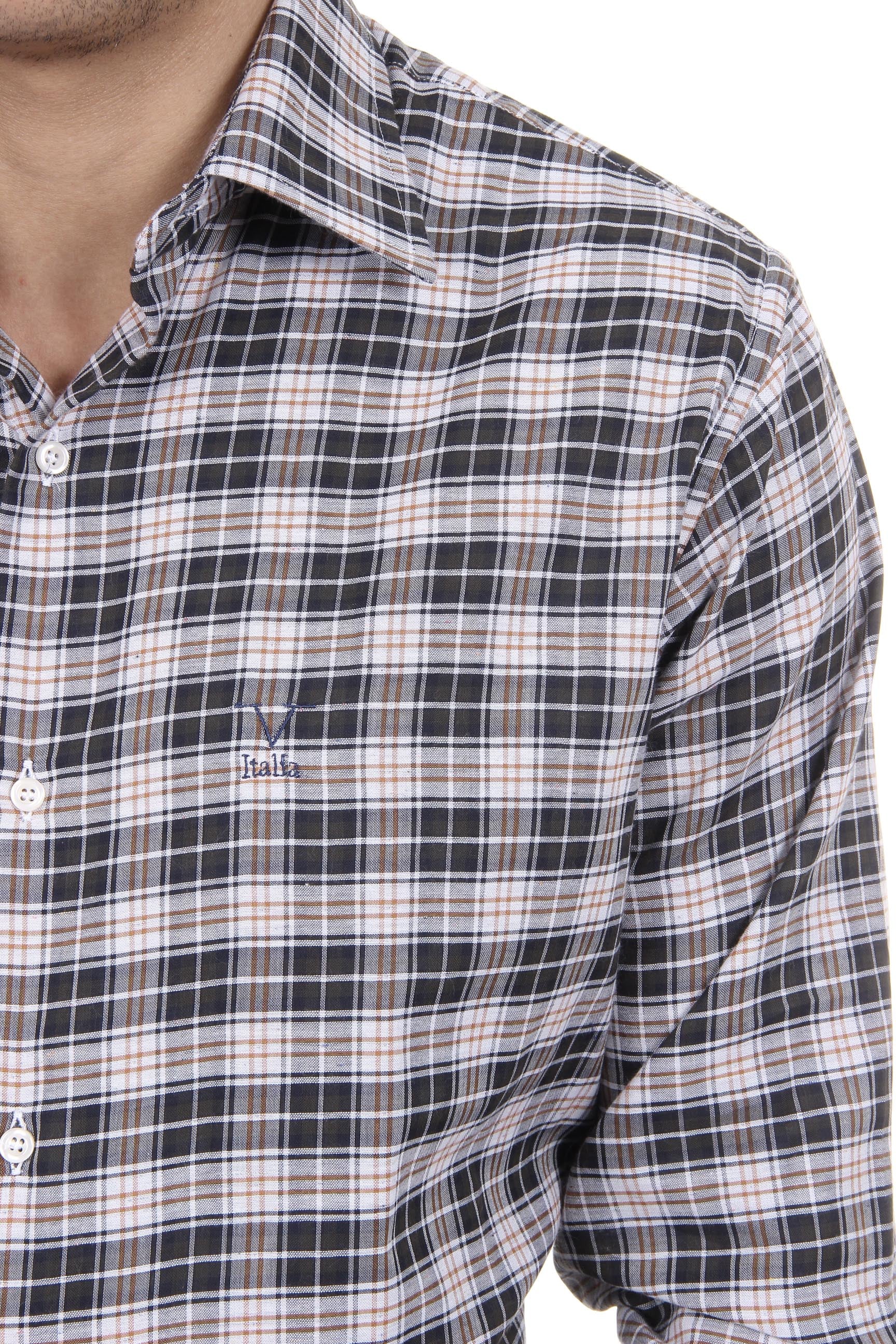 V 1969 Italia Camicia da uomo Modern Classic Fit 377 VAR. 201