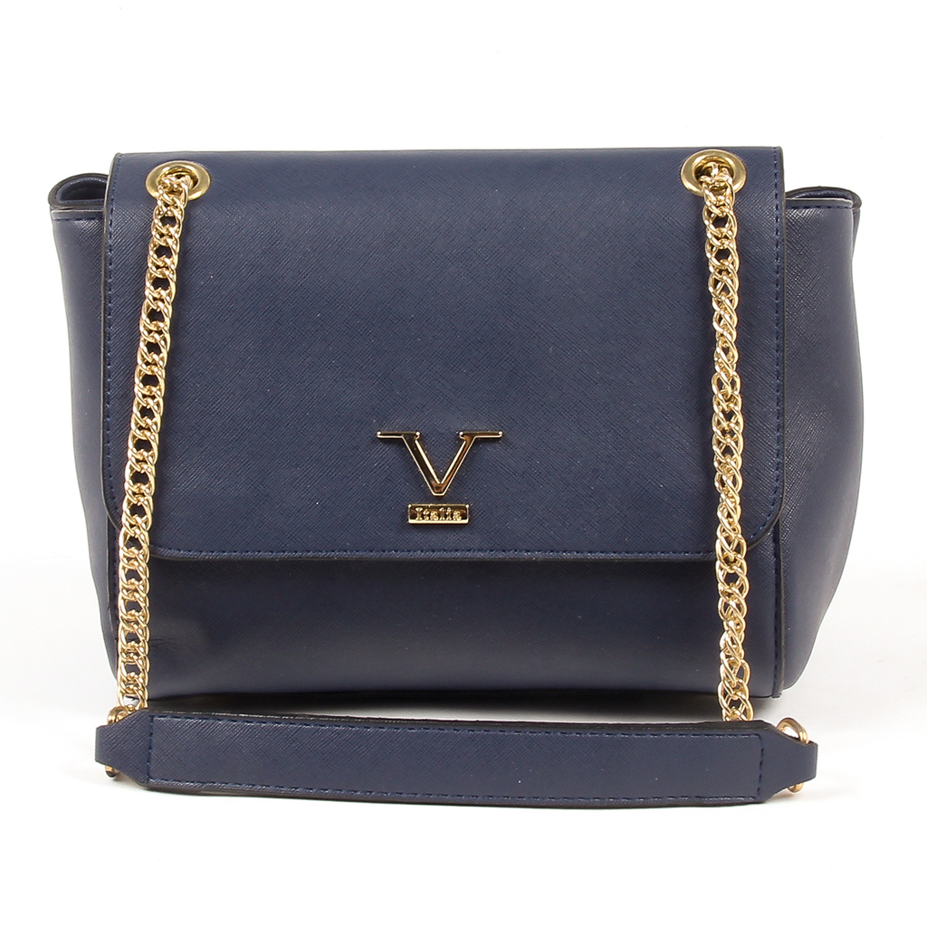 V 1969 Italia Borsa da donna blu scuro PRISCILLA
