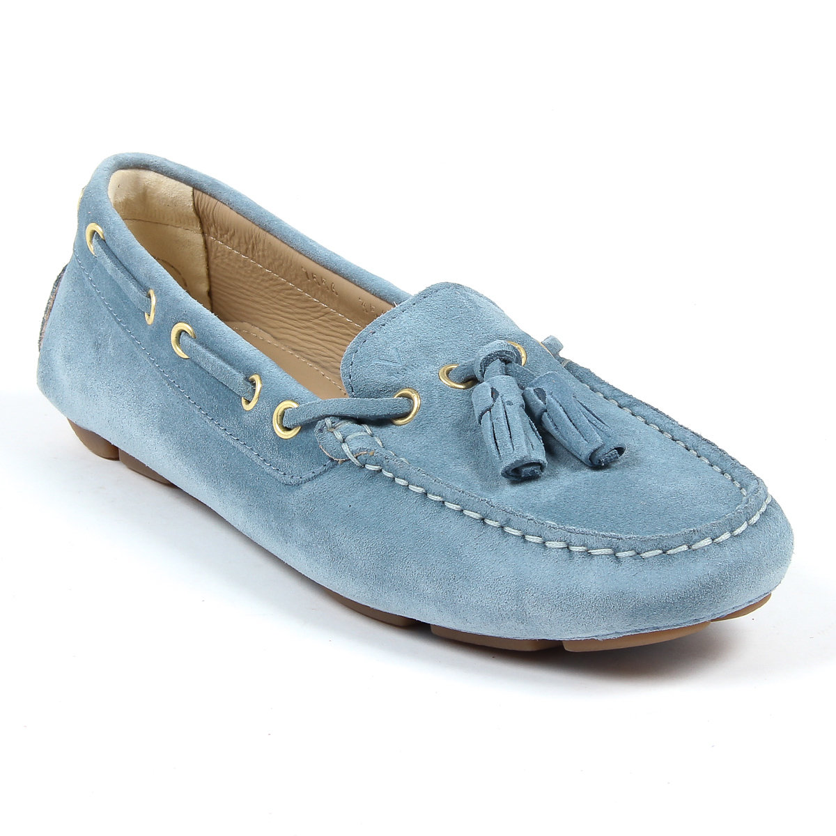 V 1969 Italia Mocassino da donna azzurro TORINO