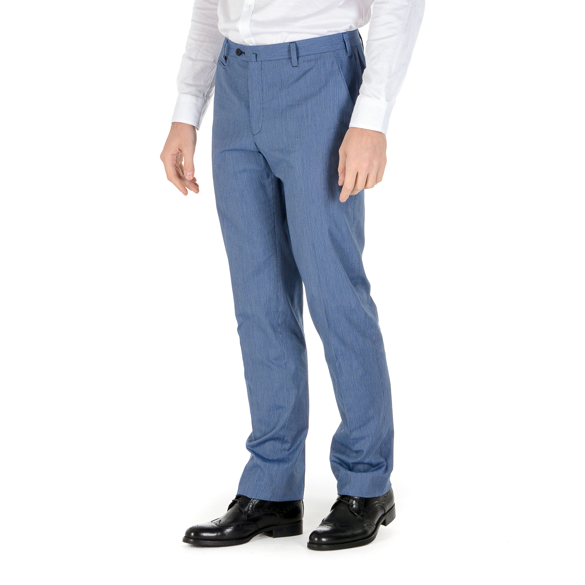 Corneliani Pantaloni Uomo Azzurro