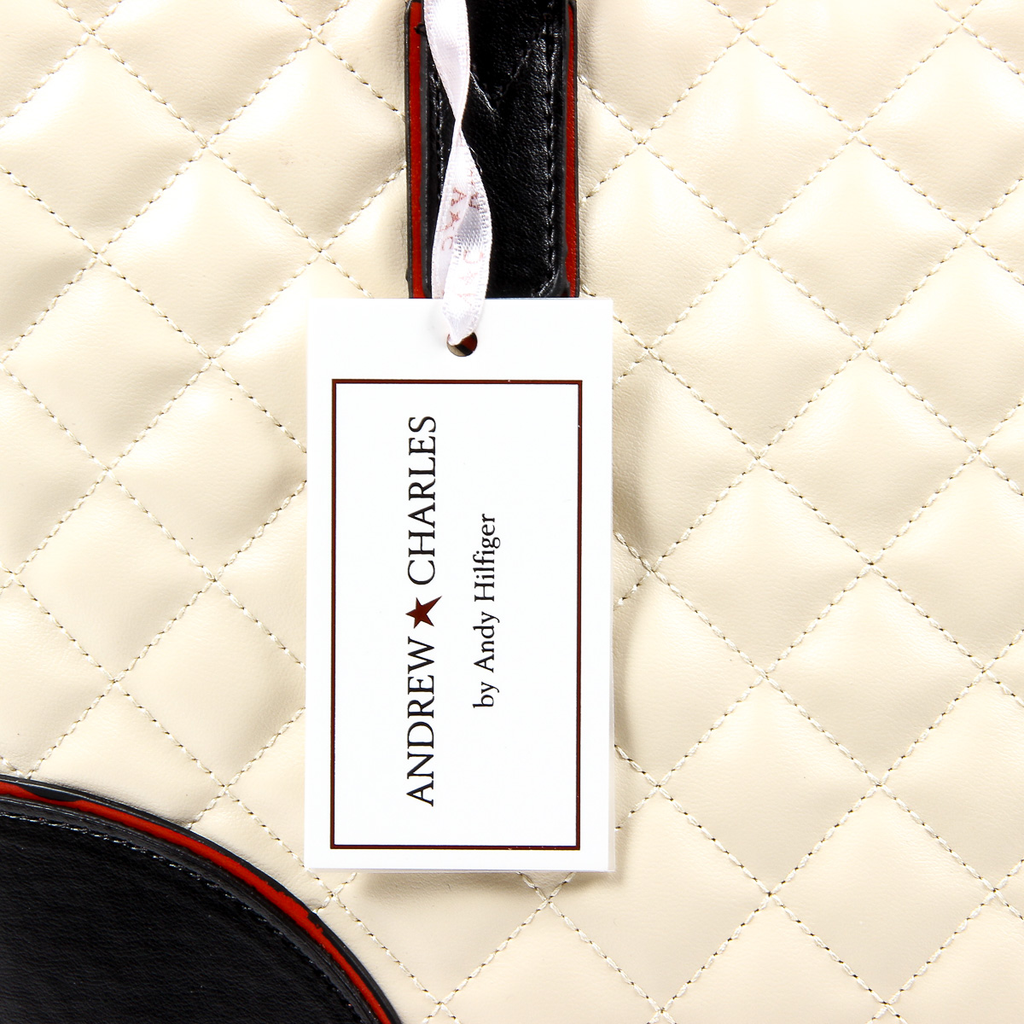 Borsa a mano da donna Andrew Charles Beige LILLI