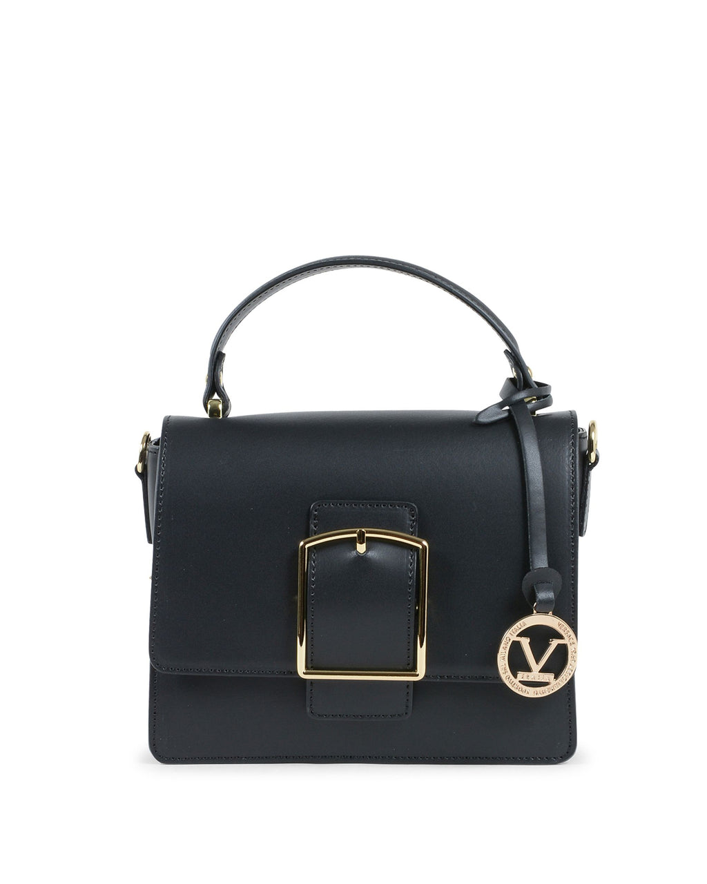 V Italia Borsa a mano da donna nera V505 52 RUGA NERO