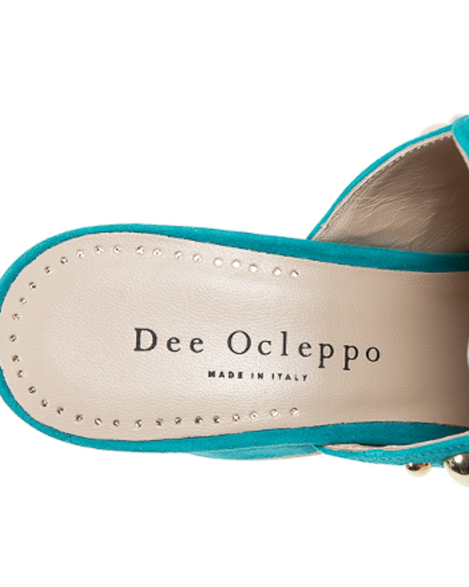 Sandalo da donna Dee Ocleppo 3014 CAMOSCIO JADE